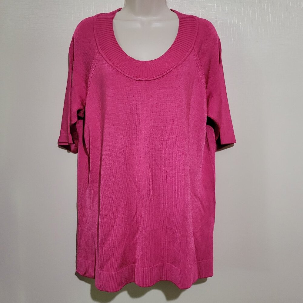 Jones New York Short Sleeve Sweater